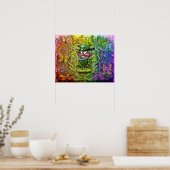 Onderling verbonden St. Patrick's Rainbow Magic Poster (Keuken)