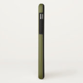 Ondermaats Maccabee-schild en luidsprekers Case-Mate iPhone Case (Achterkant/links)