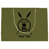 Ondermaats Maccabee-schild en luidsprekers Groot Cadeauzakje (Achterkant)