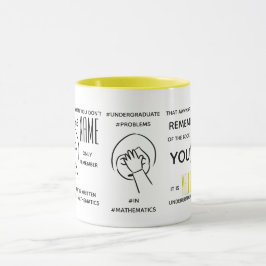 Ondermaatse wiskundeproblemen - Mok