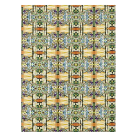 Ondermijning van artistieke Gentrificatie Tableclo Tafelkleed (Voorkant)