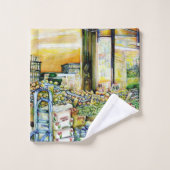 Ondermijning van artistieke herkenning bad handdoek (Wasdoekje)