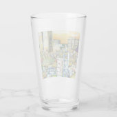 Ondermijning van artistieke herkenning glas (Achterkant)