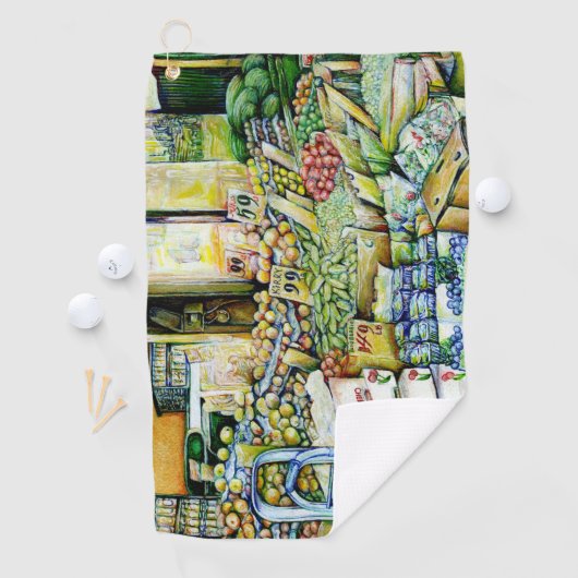 Ondermijning van artistieke herkenning golfhanddoek (Insitu)