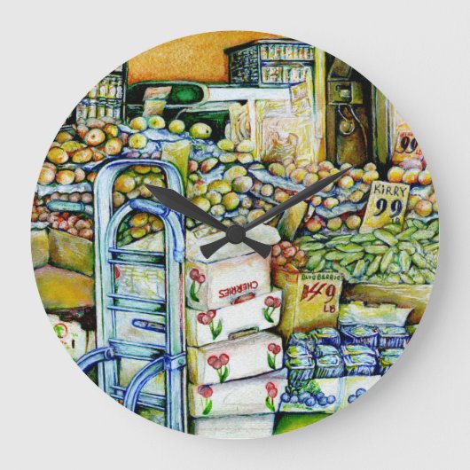 Ondermijning van artistieke herkenning grote klok (Voorkant)