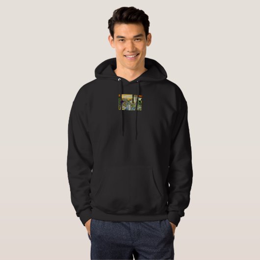 Ondermijning van artistieke herkenning hoodie (Voorkant volledig)