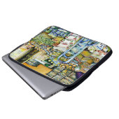 Ondermijning van artistieke herkenning laptop sleeve (Voorkant onderkant)
