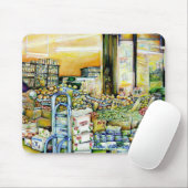 Ondermijning van artistieke herkenning muismat (Met muis)