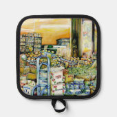 Ondermijning van artistieke herkenning pannenlap (Voorkant)