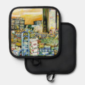 Ondermijning van artistieke herkenning pannenlap (Voorkant / Achterkant)