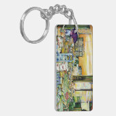 Ondermijning van artistieke herkenning sleutelhanger (Voorkant Links)