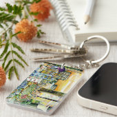 Ondermijning van artistieke herkenning sleutelhanger (Voorkant Rechts)