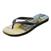 Ondermijning van artistieke herkenning teenslippers (Schuin)