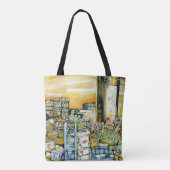 Ondermijning van artistieke herkenning tote bag (Achterkant)