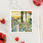 Ondermijning van papieren servetten voor artistiek (Insitu)