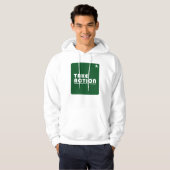 Onderneem inspirerend actie hoodie (Voorkant volledig)