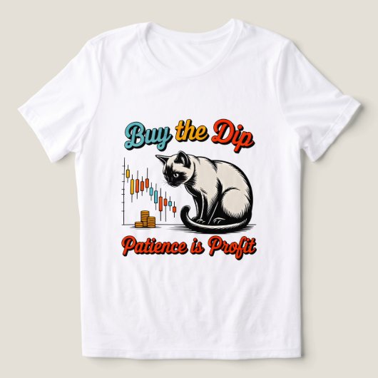 Ondernemer Boss Babe: Koop de Dip Kat Belegger Tri-Blend Shirt (Design voorkant)