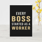 Ondernemer Elke baas begon als een werknemer CEO Kaart (Gele Bloem)