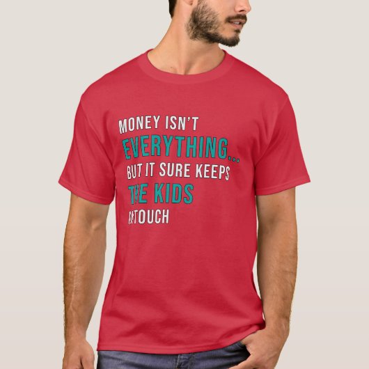 Ondernemer Geld Is Niet Alles CEO Manager ret T-shirt (Voorkant)