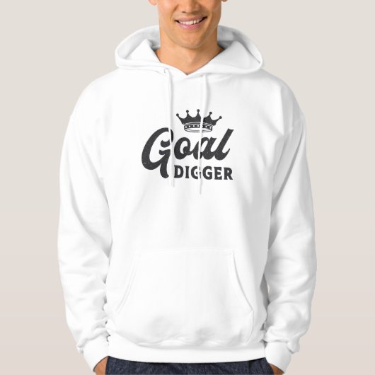 Ondernemer Goal Digger Boss Business CEO Manager Hoodie (Voorkant)