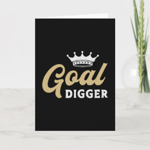 Ondernemer Goal Digger Boss Business Manager CEO Kaart