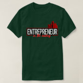 Ondernemer in wording t-shirt (Design voorkant)