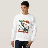 Ondernemer Koop De Dip Kat - Geschenk Voor Aandele Trui (Voorkant volledig)