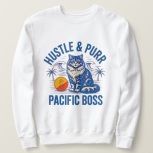 Ondernemer Pacific Boss - Haast je en snor Kat Trui