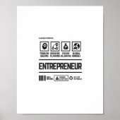 ondernemer poster (Voorkant)