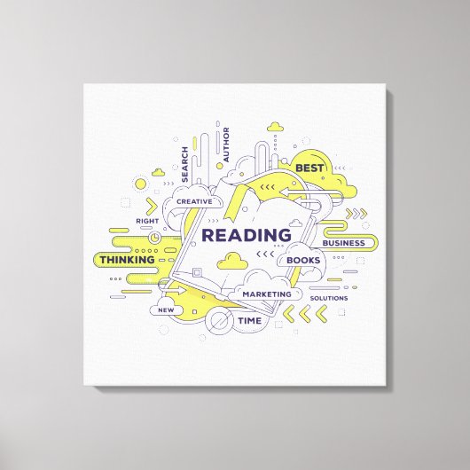 Ondernemersgeloof Canvas Afdruk (Voorkant)