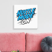 Ondernemerssucces en ambitie canvas afdruk (Insitu (Woonkamer))