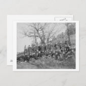 Onderneming C, 3e Amerikaanse infanterie in Fort M Briefkaart (Voorkant / Achterkant)