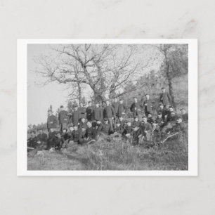 Onderneming C, 3e Amerikaanse infanterie in Fort M Briefkaart