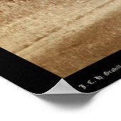 Onderneming C 3e Amerikaanse infanterie SD 1890 Poster (Hoek)