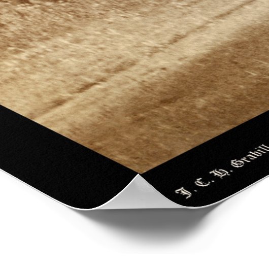 Onderneming C 3e Amerikaanse infanterie SD 1890 Poster (Hoek)