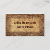 onderneming visitekaartje (Achterkant)