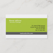 Ondernemingen - Visitekaartjes (Achterkant)