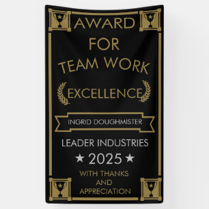 Ondernemingspersoneel Award Spandoek