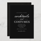 ONDERPARTIJINVITATIE KAART (Voorkant / Achterkant)