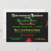 ONDERPARTIJINVITATIE - SKELETON KAART (Achterkant)