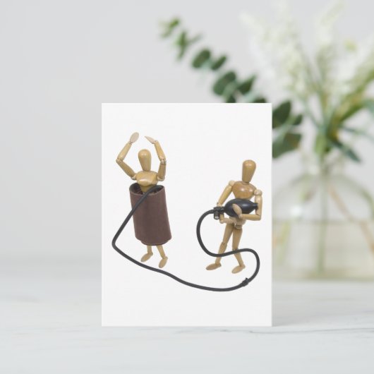 OnderPressureTwo060509 Briefkaart (Staand voorkant)