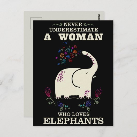 Onderschat briefkaart nooit (Voorkant / Achterkant)