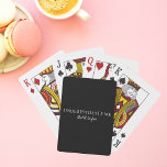 Onderschat me Modern Funny Self Love Pokerkaarten<br><div class="desc">Onderschat me Moderne Funny Self Love Playkaarten met de leuke tekst "Onderschat me die zal vun zijn" in een modern,  wit geschreven script. Ontworpen door ©Evco Studio www.zazzle.com/store/evcostudio</div>