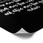 Onderschat me niet poster (Hoek)