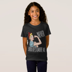 Onderschat Me Nooit - Meisjeskracht - T-shirt