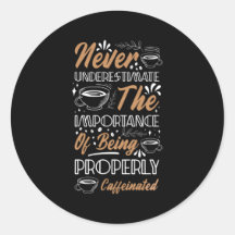 Onderschat nooit de koffie | Koffieontwerp