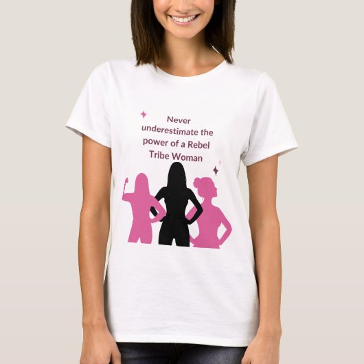 Onderschat Nooit de Kracht T-shirt (Voorkant)