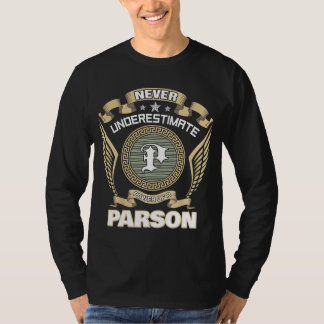 ONDERSCHAT NOOIT DE KRACHT VAN EEN DOMINEE T-SHIRT