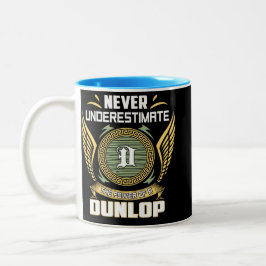 Onderschat Nooit De Kracht Van Een Dunlop Tweekleurige Koffiemok