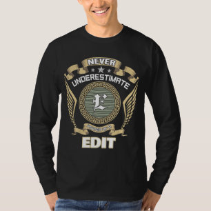 Onderschat nooit de kracht van een E_ T-shirt